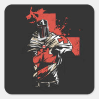 Saint George Christian Crusader Red Cross