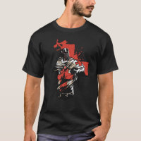 Saint George Christian Crusader Red Cross