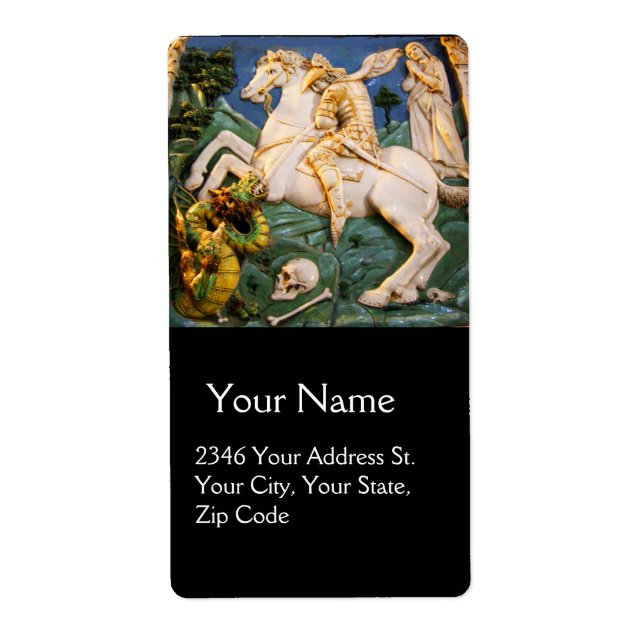 Saint George,Dragon and Princess (Front)