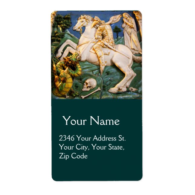 Saint George,Dragon and Princess (Front)