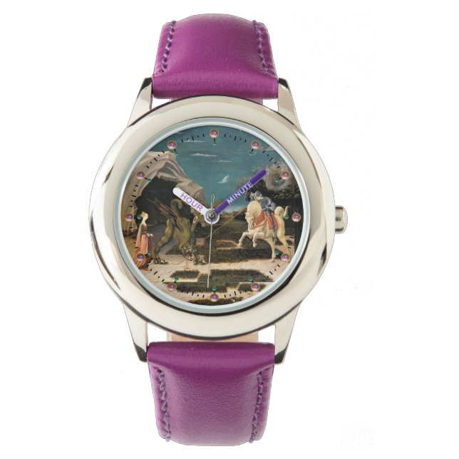 SAINT GEORGE, DRAGON AND PRINCESS WATCH (Front)