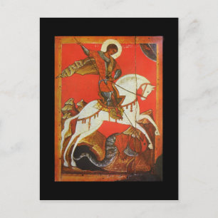 Saint George & Dragon Postcard