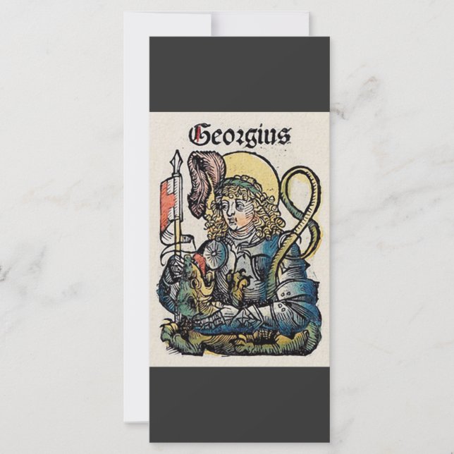 Saint George from the Nuremberg Chronicle (Front)