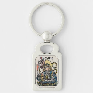 Saint George from the Nuremberg Chronicle Key Ring