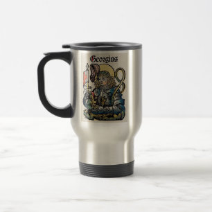 Saint George from the Nuremberg Chronicle Travel Mug