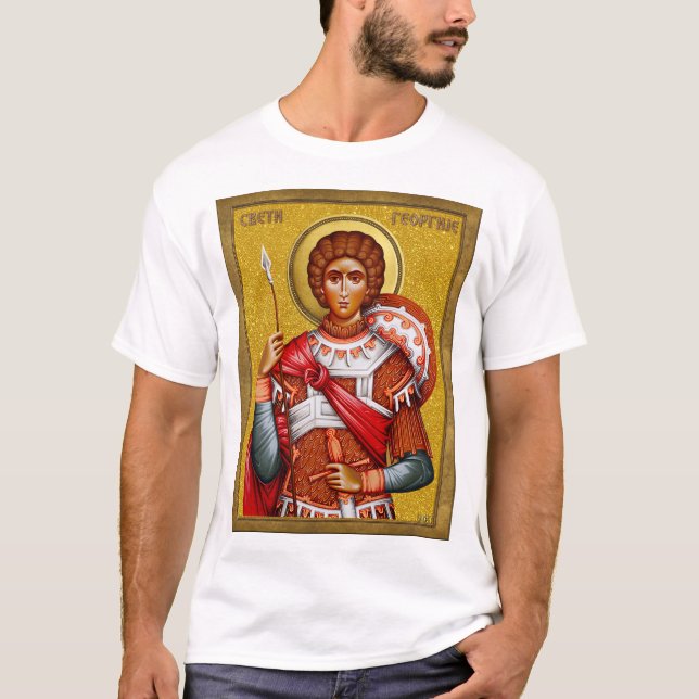 Saint George gifts, Saint George art, srb 3 T-Shirt (Front)