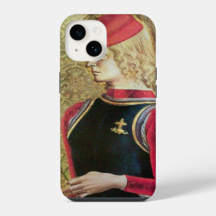 SAINT GEORGE PORTRAIT ,Red,Black,Gold Yellow iPhone 14 Case
