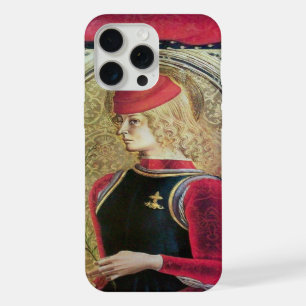 SAINT GEORGE PORTRAIT ,Red,Black,Gold Yellow iPhone 15 Pro Max Case