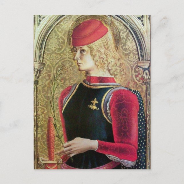 Saint George Postcard (Front)