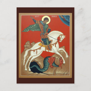Saint George Prayer Card