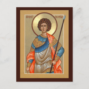 Saint George Prayer Card