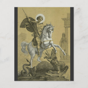 Saint George – Premium "Sunburst Gold" Art