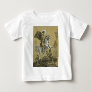 Saint George – Premium "Sunburst Gold" Art Baby T-Shirt