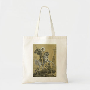 Saint George – Premium "Sunburst Gold" Art Tote Bag