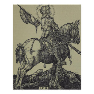 Saint George Slaying the Dragon  Poster