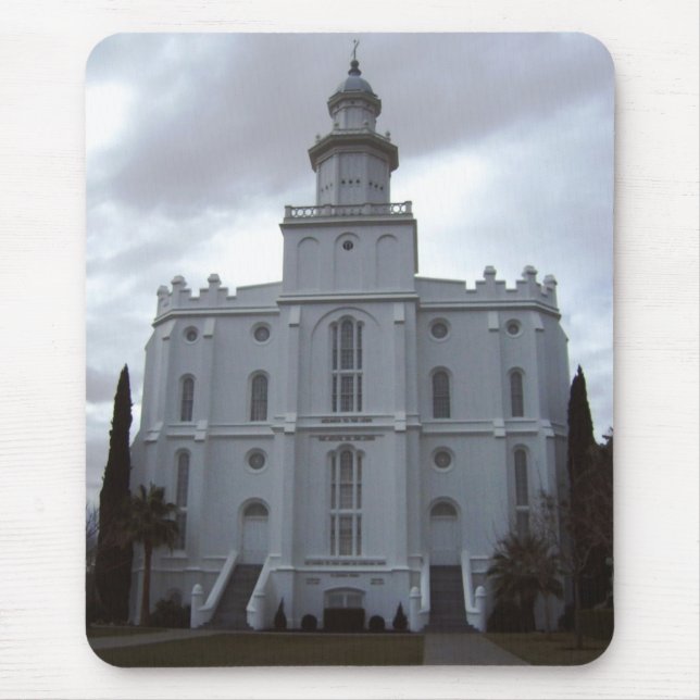 Saint George Temple Mouse Mat (Front)