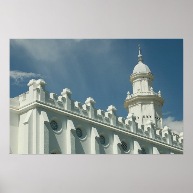 saint george Utah, LDS Temple Poster (Front)