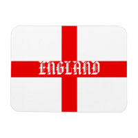 Saint George's cross England magnets.