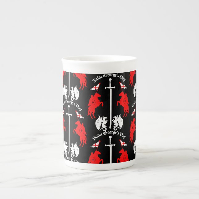 Saint George's Day Bone China Mug (Front)