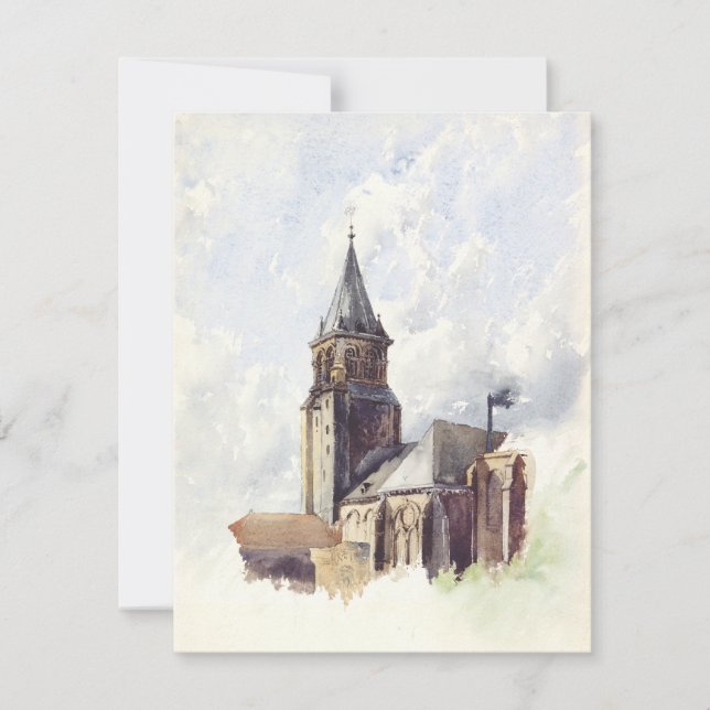 Saint Germain des Pres Church Paris (Front)