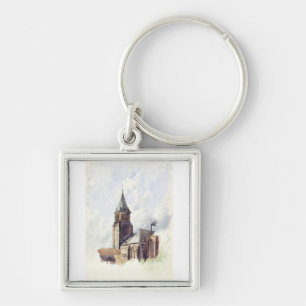 Saint Germain des Pres Church Paris Key Ring