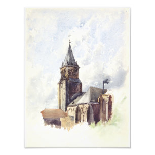 Saint Germain des Pres Church Paris Photo Print