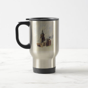 Saint Germain des Pres Church Paris Travel Mug