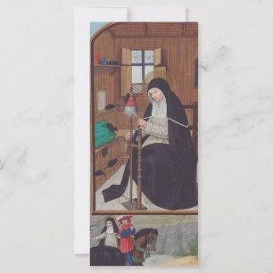 Saint Gertrude of Helfta by Simon Bening