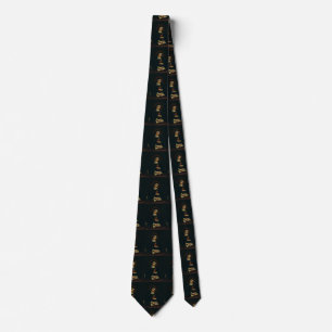 Saint Gertrude the Great German Benedictine  Tie