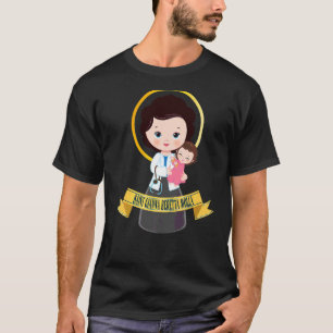 Saint Gianna Beretta Molla Patron Catholic Doctor T-Shirt
