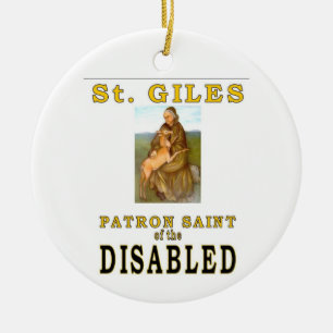 SAINT GILES CERAMIC TREE DECORATION