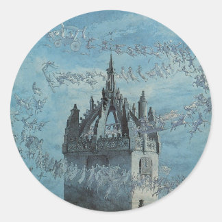 Saint Giles - His Bells by Charles Altamont Doyle Classic Round Sticker