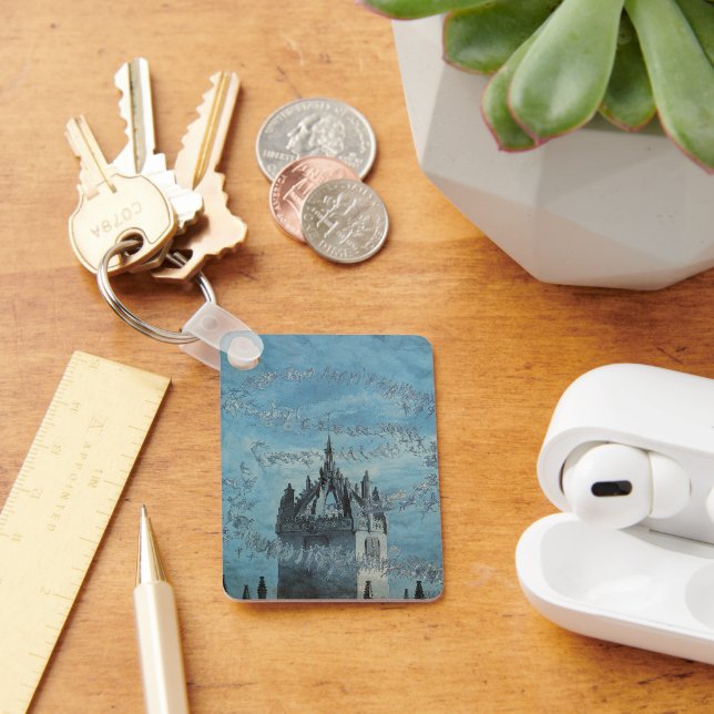 Saint Giles - His Bells by Charles Altamont Doyle Key Ring (Desk)