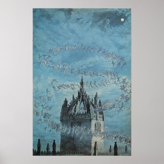 Saint Giles - His Bells by Charles Altamont Doyle Poster (Front)