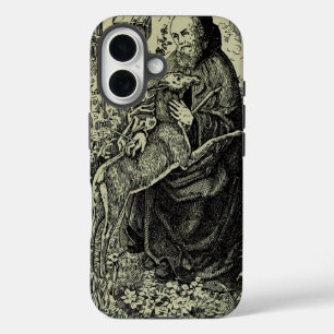 Saint Giles the Hermit iPhone 16 Case