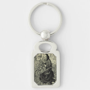 Saint Giles the Hermit Key Ring