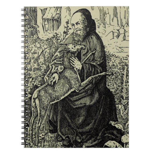 Saint Giles the Hermit Notebook (Front)