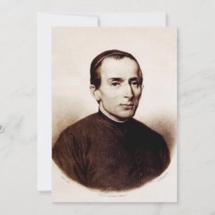 Saint Giuseppe Cafasso Sacred Mercy Art Invitation