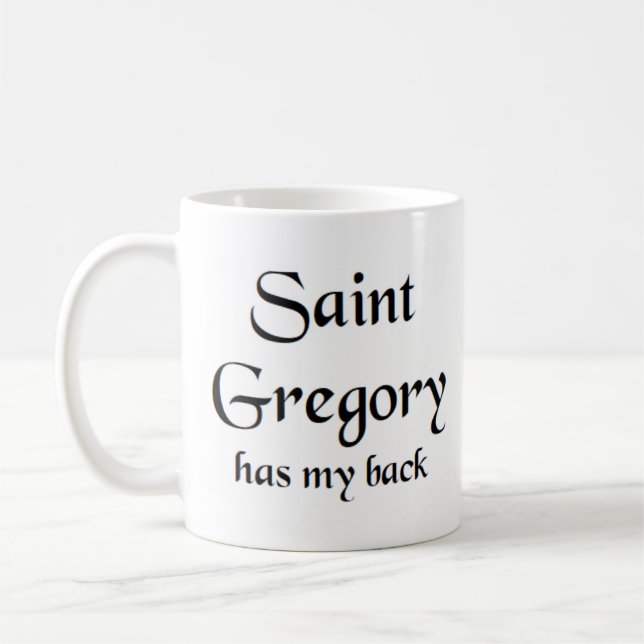 saint gregory coffee mug (Left)