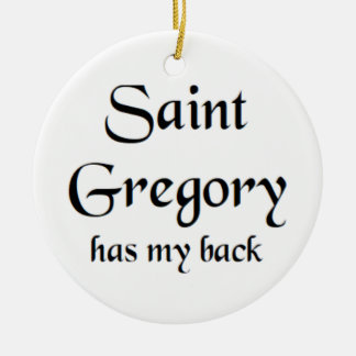 saint gregory coffee mug ceramic tree decoration