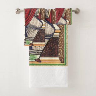 Saint Gregory the Great Doctor of the Church Bath Towel Set