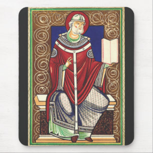 Saint Gregory the Great Doctor of the Church Mouse Mat