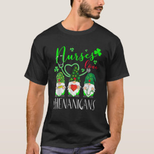 Saint Hattrick St Patrick's Day Hockey Hat Tricks T-Shirt