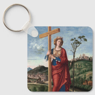 Saint Helena by Cima da Conegliano Key Ring