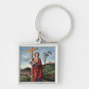 Saint Helena by Cima da Conegliano Key Ring