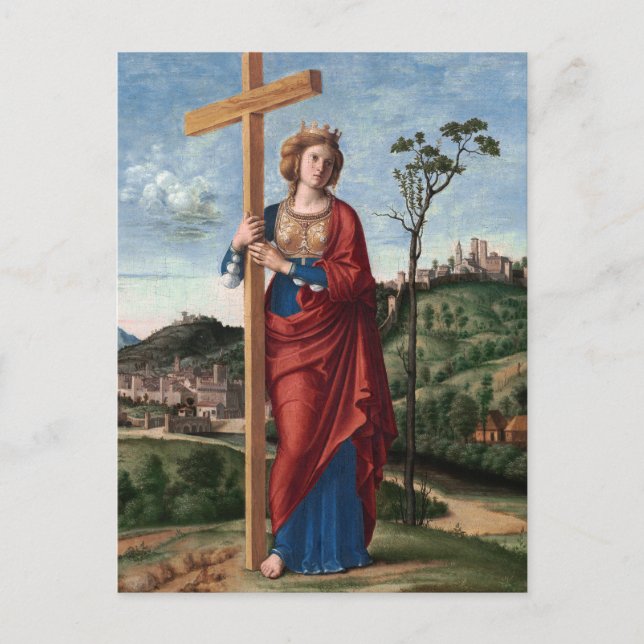 Saint Helena by Cima da Conegliano Postcard (Front)