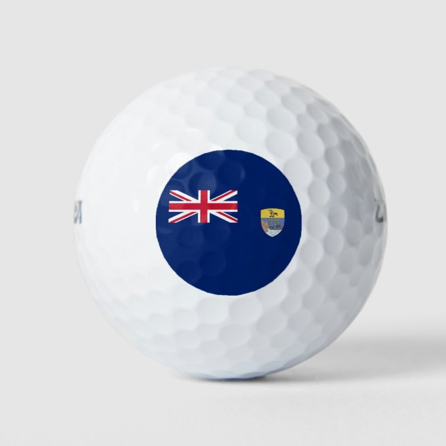 Saint Helena Flag Golf Balls (Front)
