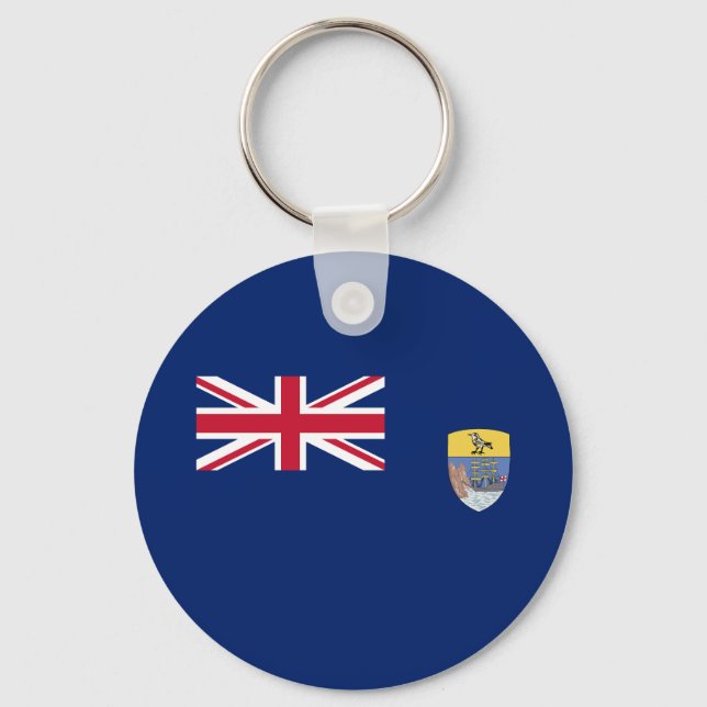Saint Helena Flag Key Ring (Front)