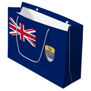 Saint Helena Flag Large Gift Bag