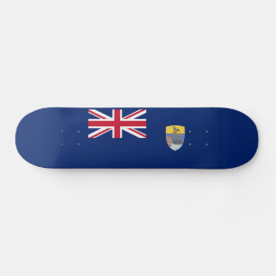 Saint Helena Flag Skateboard